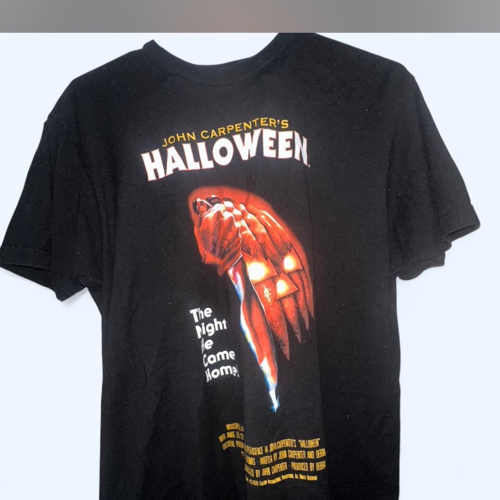 Black Halloween Graphic T-Shirt